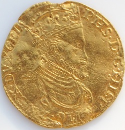 Philips II, gouden reaal, Nijmegen, z.j. 1557-60