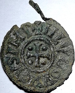 Lodewijk de Vrome, denarius, onbekende muntplaats, z.j. ca 820 - 840