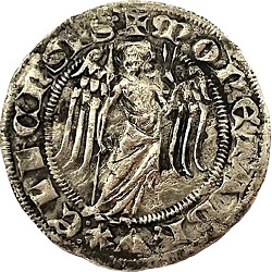 Jan I, dubbele sterling, Brussel, z.j. na 1277