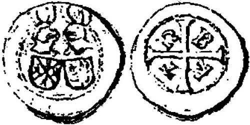 Gijsbert van Bronckhorst, 1/16 groot, Batenburg, z.j. ca 1425