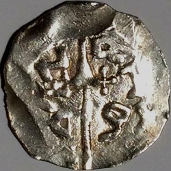 Hendrik III, pfennig, Aken, z.j. ca 1039-1046