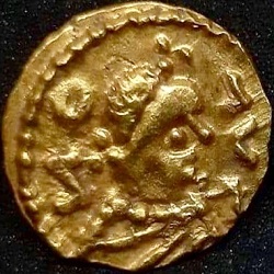 Gavalorum, Tremissis, Javols, z.j. ca 620 - 640 n Chr.