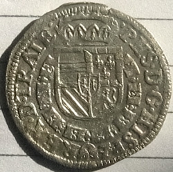 Philips II, 1/20 Philips daalder, Utrecht, 1571
