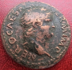 Nero, as, Rome, 65 na Chr 
