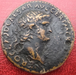 Nero, AE Dupondius, Rome