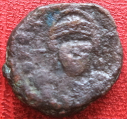Heraclius, Half follis, Carthage