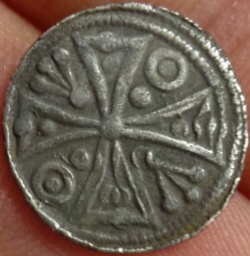 Hendrik I, denarius, Tienen, 1210-1235