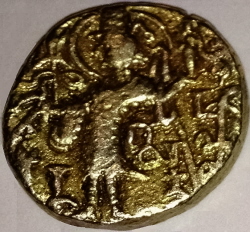 Kushan keizerrijk Kipunada (circa 300 - 370 AD) AV Stater