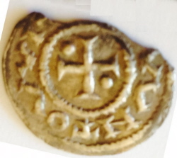 Karel de Kale II, denier, Qventovic, ca 850-860