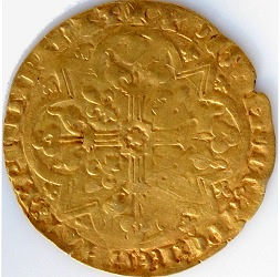 Johanna & Wenceslas, gouden lam, Vilvoorde, z.j. 1355-83