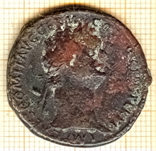 As Domitianus / Virtus