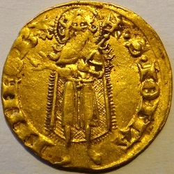 Guigues VIII, Dauphin van Vienne, Gouden florijn, z.j. 1319-1333