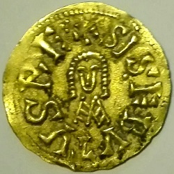 Visigoten, Sisebut, Tremissis, Granada, ca 612-621 n Chr