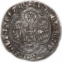 Willem V, Hollandse groot, Dordrecht, z.j. ca 1378-1380
