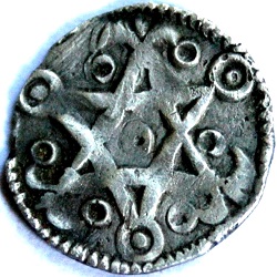 Ieper, maille met lang kruis, z.j. ca 1180-1220