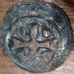 Denarius, Onbepaalde muntplaats, z.j. ca 12de eeuw.