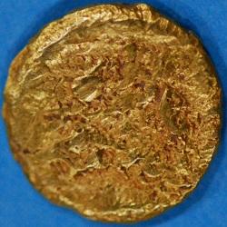Tremissis Mainz, monetarius Garoaldo, z.j. ca 600-620