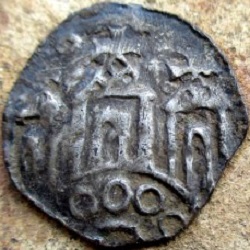 Godfried I van Leuven, denarius, Antwerpen?, z.j. ca 1135-40