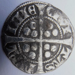 Continentale imitatie, Edward I, long cross penny, Dublin, na 1279