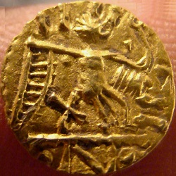Tremissis, anonieme muntslag, Nantes, z.j. ca 550 - 585