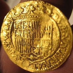 Stad Zwolle, Spaanse gouden dukaat, z.j. ca 1582 - 1593