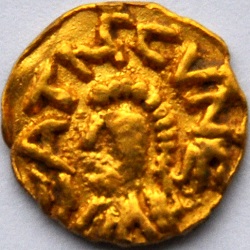 Tremissis, Noord oost Frankrijk, ca 585 - 675