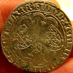 Jan IV hertog van Brabant, drielander, Valenciennes, z.j. ca 1420-1427