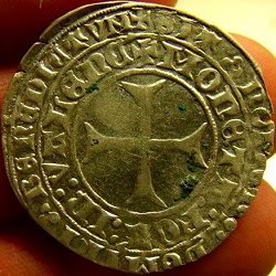 Jan IV hertog van Brabant, drielander, Valenciennes, z.j. ca 1420-1427