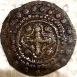 Rekenpenning van de Lombarden, wapenschild Franzesi, Italie-Neurenberg?, z.j. ca 1285-1400