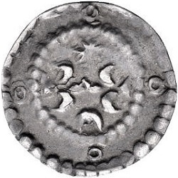 Stad Arras, Maille, Monetarius Simon, z.j. ca 1140 -1180 