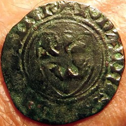 Jan III, graaf van Namen, dubbele mijt, Namen, z.j. ca 1418-1429