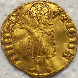 Raymond IV, prins van Orange (Fr), gouden Florijn, Orange, z.j. ca 1340-1370