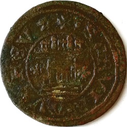 Armenpenning, anoniem, Doornik?, z.j. ca 1550-1700