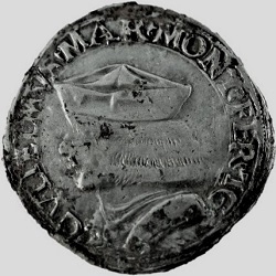 Guilielmus II Paleologo, Teston, Casale, z.j. ca 1494-1518