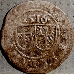 Maximiliaan I, 1/2 Batzen, Sankt Veit, 1516