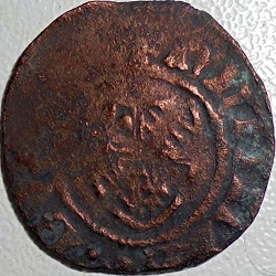 Onbekende muntheer, Dubbele mijt, z.mpl, z.j. ca na 1388
