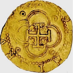 Philips II, 4 escudo, Sevilla, z.j. ca 1566-1588