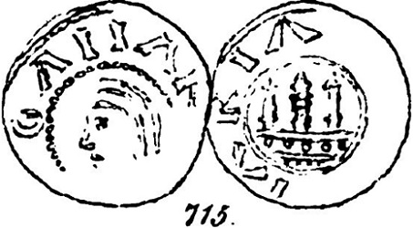 Anoniem, Penning, Straatsburg, z.j. ca 1053 - 1060