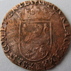 Rekenpenning op naam van Philips II, Vlaanderen, z.j. ca 1585