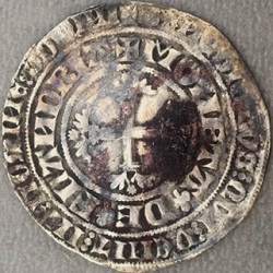 Lodewijk van Male, zilveren leeuw, Gent, z.j. ca 1368-1369