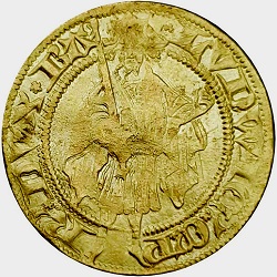 Lodewijk III van de Palts, Goudgulden, Bacharach, z.j. ca 1426