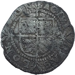 Elizabeth I, Halfgroat, Londen, z.j. ca 1582 -1583