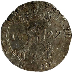 Philips IV, Patagon, Brussel, 1622
