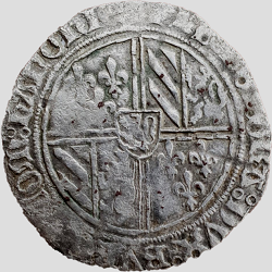 Philips de Goede, Dubbele groot Vierlander, Valenciennes, z.j. ca 1434-40 & 1466-67
