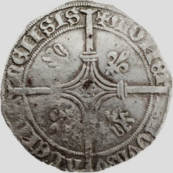 Philips de Goede, Dubbele groot Vierlander, Valenciennes, z.j. ca 1434-40 & 1466-67