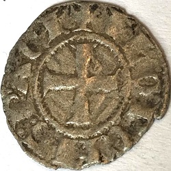 Floris van Henegouwen, Denier, Clarenza, z.j. ca 1289-1297