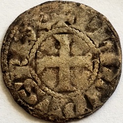 Philippe III, denier tournois, z. mpl., z.j. ca 1270-1280
