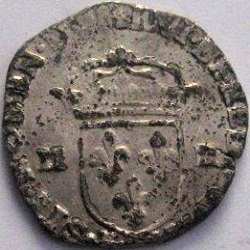 Eigentijdse vervalsing Henri IV, Quart d'écu, mpl?, ca 1589-1610