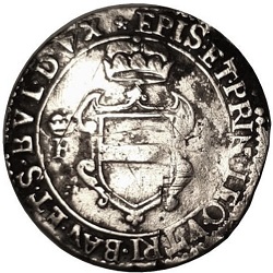Ferdinand van Beieren, Halve daalder, Luik, z.j. ca 1619-1645