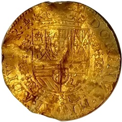 Philips II, Gouden reaal, Doornik, z.j. ca 1590-1598